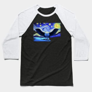 Fly by starry night RUSH Baseball T-Shirt